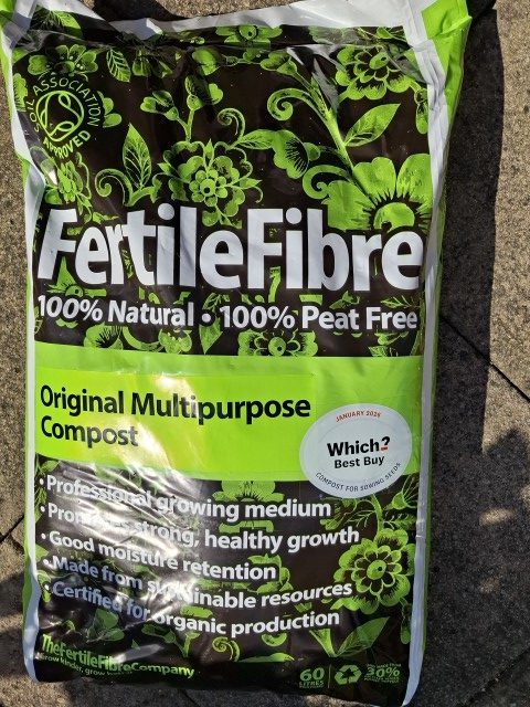 Fertile Fibre compost test April 2026