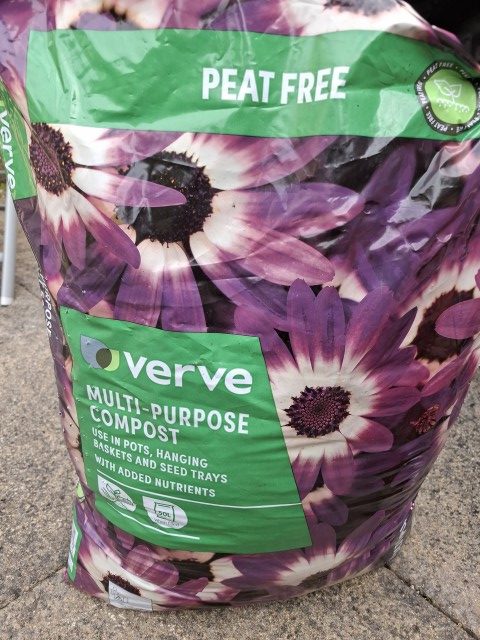 Verve (B&Q) compost test April 2026