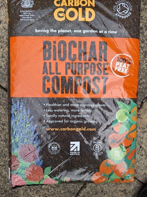 Carbon Gold biochar compost test April 2026